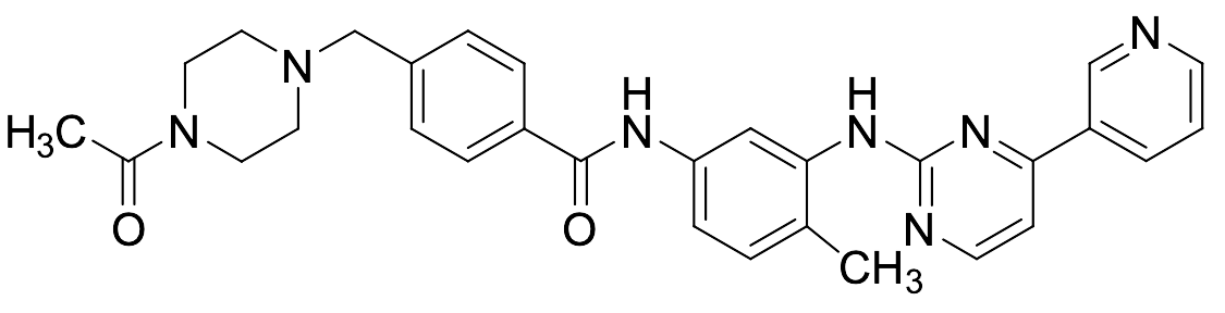 4-[(4-Acetyl-1-piperazinyl)methyl]-N-[4-methyl-3-[[4-(3-pyridinyl)-2-pyrimidinyl]amino]phenyl]benzamide