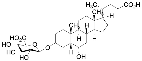 beta-Hyodeoxycholic Acid 3-O-beta-D-Glucuronide