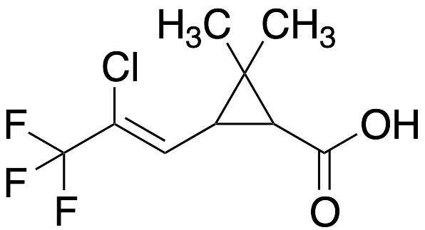 (Z)-3-(2-Chloro-3,3,3-trifluoro-1-propenyl)2,2-dimethylcyclopropanecarboxylic Acid