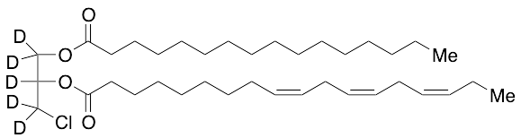 rac-1-Palmitoyl-2-linolenoyl-3-chloropropanediol-d5