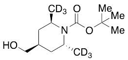 (2R,6R)-rel-tert-Butyl 4-(hydroxymethyl)-2,6-dimethyl-d6-piperidine-1-carboxylate