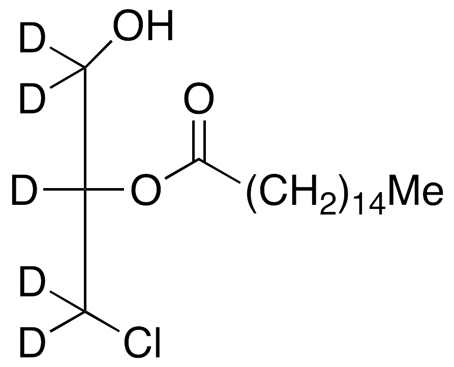 rac 2-Palmitoyl-3-chloropropanediol-d5
