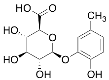 2-Hydroxy-5-methylphenyl beta-D-glucopyranosiduronic Acid