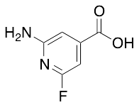 2-Amino-6-fluoroisonicotinic Acid