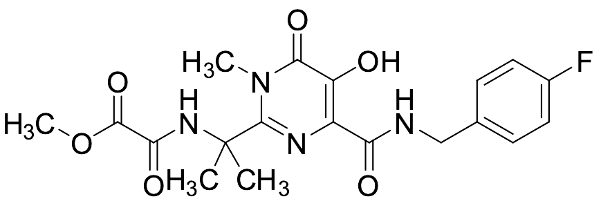 Methyl [[1-[4-[[(4-Fluorobenzyl)amino]carbonyl]-5-hydroxy-1-methyl-6-oxo-1,6-dihydropyrimidin-2-yl]-1-methylethyl]amino](oxo)acetate