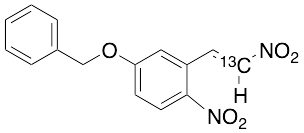 1-Nitro-2-[(1E)-2-nitroethenyl]-4-(phenylmethoxy)-benzene-13C