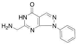 6-(Aminomethyl)-1-phenyl-1H-pyrazolo[3,4-d]pyrimidin-4(5H)-one