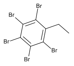 2,3,4,5,6-Pentabromoethylbenzene