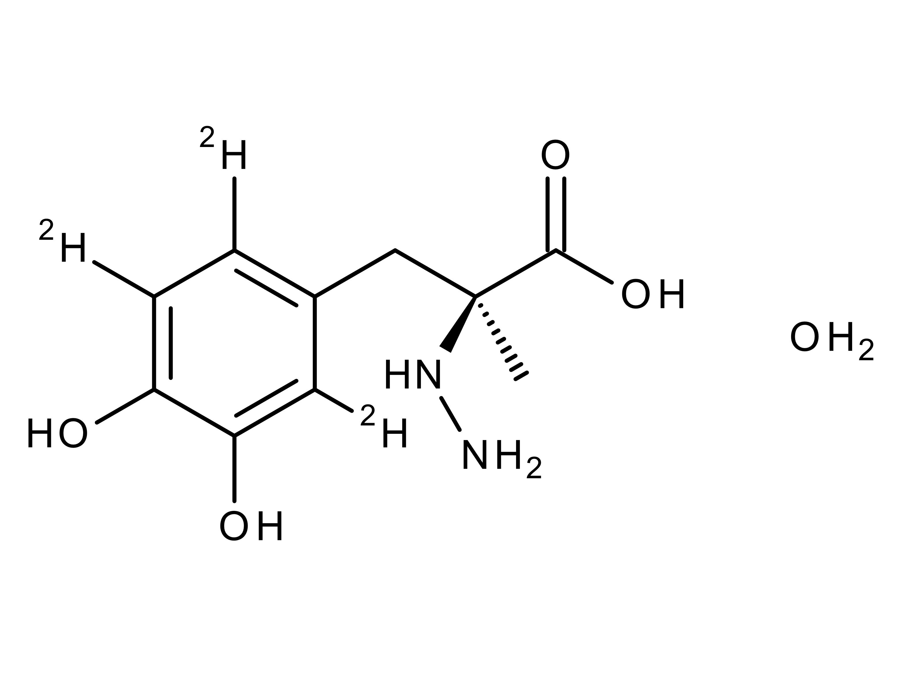 (S)-(-)-Carbidopa-d3 H2O (ring-d3)