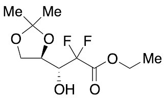 3-((R)-2,2-Dimethyl-1,3-dioxolan-4-yl)-2,2-difluoro-3-hydroxypropanoic Acid (R)-Ethyl Ester