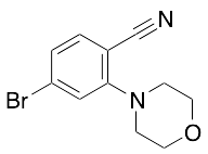 4-Bromo-2-(morpholin-4-yl)benzonitrile