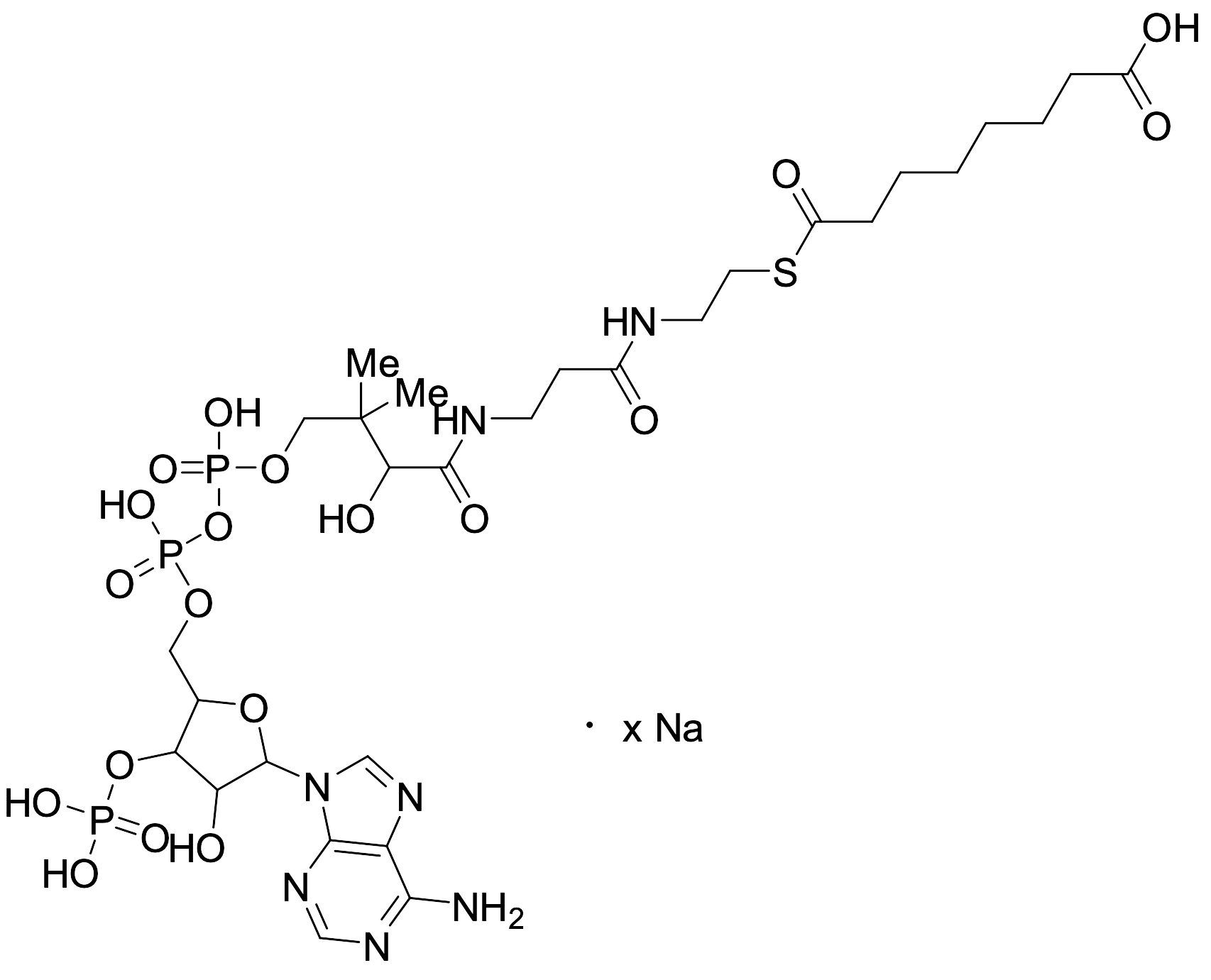 Suberyl-CoA Sodium Salt
