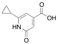 6-cyclopropyl-2-oxo-1,2-dihydropyridine-4-carboxylic acid