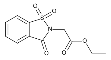 Ethyl (1,1-Dioxido-3-oxo-1,2-benzisothiazol-2(3H)-yl)acetate - CAS No. 24683-20-3 Ethyl (1,1-Dioxido-3-oxo-1,2-benzisothiazol-2(3H)-yl)acetate