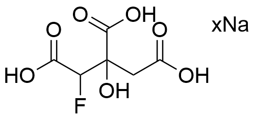 3-Carboxy-4-fluoro-3,5-dihydroxy-5-oxopentanoate Sodium