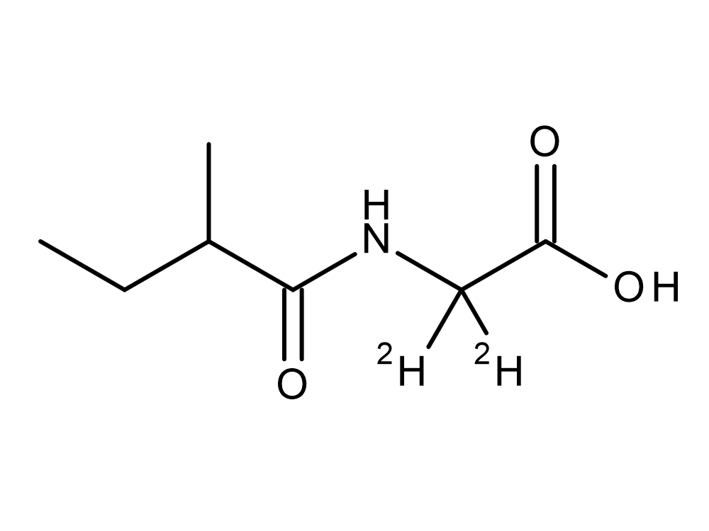 2-Methylbutyrylglycine-d2