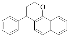 3,4-Dihydro-4-phenyl-2H-benzo[h]chromene