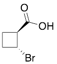 (1R,2S)-rel-2-Bromo-cyclobutanecarboxylic Acid