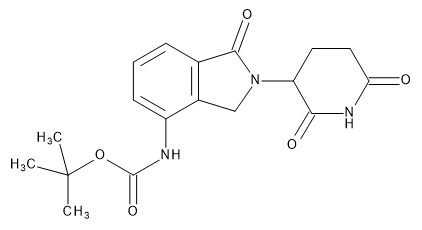 tert-Butyl N-[2-(2,6-Dioxo-3-piperidyl)-1-oxo-isoindolin-4-yl]carbamate