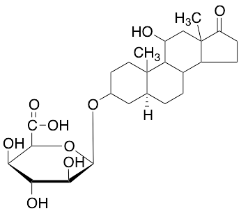 5alpha-Androstan-3alpha,11beta-diol-17-one 3-Glucosiduronate