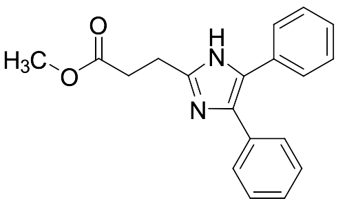4,​5-​Diphenyl-1H-​imidazole-​2-​propanoic Acid Methyl Ester