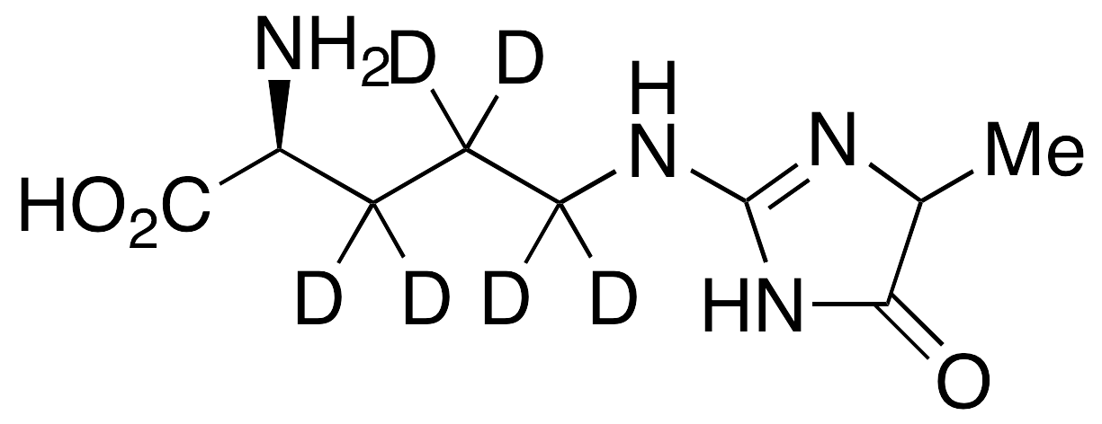 N5-(5-Hydro-5-methyl-4-imidazolon-2-yl) L-Ornithine-d6