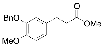 4-Methoxy-3-(phenylmethoxy)benzenepropanoic Acid Methyl Ester