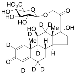 Prednisolone-d8 (Major) 21-β-D-Glucuronide