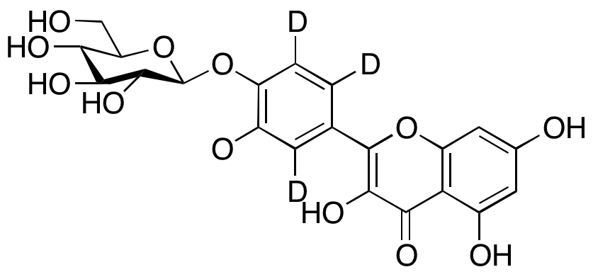 Quercetin 4'-Glucoside-d3