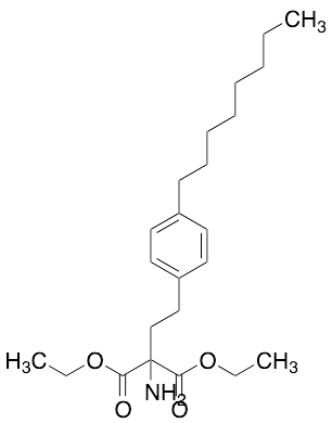 Diethyl 2-Amino-2-(4-Octylphenethyl)malonate