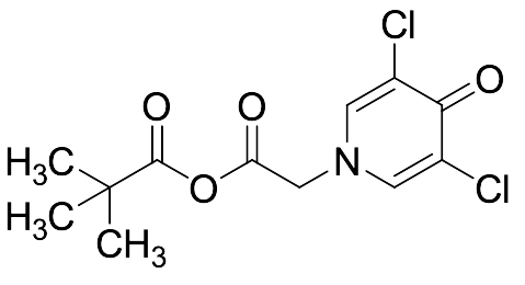 2-(3,5-Dichloro-4-oxopyridin-1(4H)-yl)acetic Pivalic Anhydride