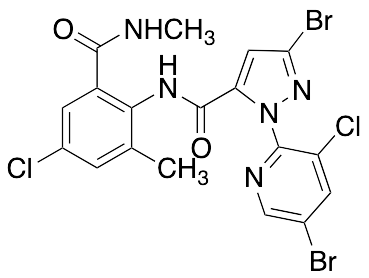 1-Des(3-chloro-2-pyridinyl)-1-(3-chloro-5-bromo-2-pyridinyl)chlorantraniliprole