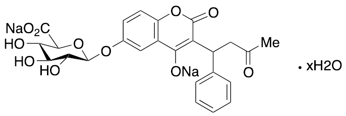 6-Hydroxy Warfarin Beta-D-Glucuronide D Disodium Salt Hydrate