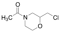 1-[2-(Chloromethyl)morpholin-4-yl]ethan-1-one