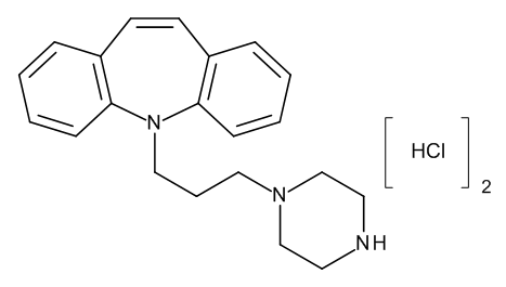 5-(3-Piperazin-1-ylpropyl)-5H-dibenzo[b,f]azepine Dihydrochloride