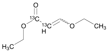 3-Ethoxyacrylic Acid Ethyl Ester-13C2(cis/trans-Mixture)