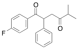 1-(4-Fluorophenyl)-5-methyl-2-phenylhexane-1,4-dione