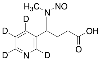 4-(Methylnitrosamino)-4-(3-pyridyl)butyric Acid-d4