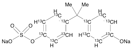 Bisphenol A Monosulfate Disodium-13C12