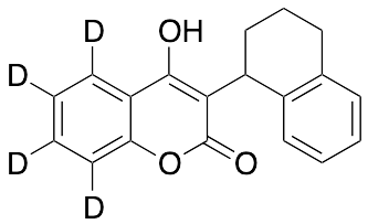 Coumatetralyl-d4