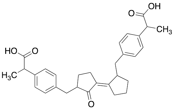 Loxoprofen 2-(4-(Cyclopentylmethyl)phenyl)propanoic Acid