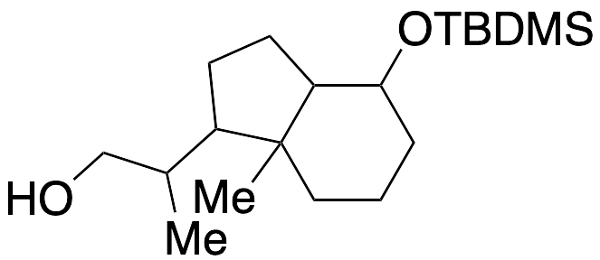 2-(4-((tert-Butyldimethylsilyl)oxy)-7a-methyloctahydro-1H-inden-1-yl)propan-1-ol