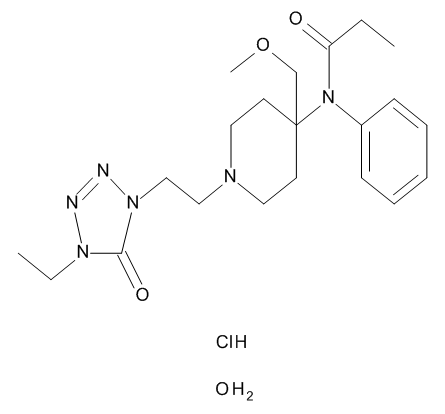Alfentanil hydrochloride hydrate CRS - * narc - CAS No. 70879-28-6 Alfentanil hydrochloride hydrate CRS - * narc