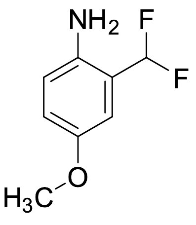 2-(Difluoromethyl)-4-(methyloxy)aniline