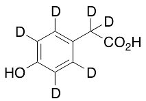 (4-Hydroxyphenyl-2,3,5,6-d4)acetic-2,2-d2 Acid