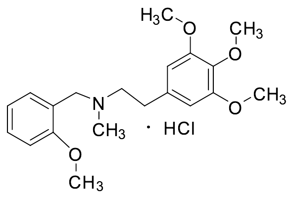 N-Methyl-N-2-methoxybenzyl-3,4,5-timethoxyphenethylamine Hydrochloride