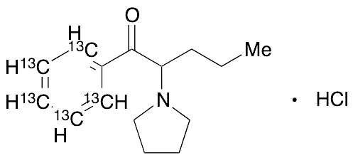 alpha-PVP-13C6 Hydrochloride;
