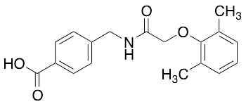4-[[[2-(2,6-dimethylphenoxy)acetyl]amino]methyl]benzoic Acid