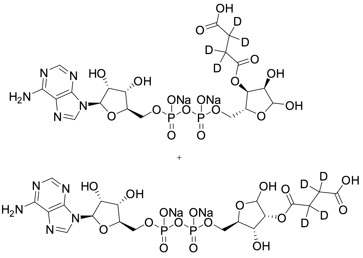 2'/3'-O-Succinyl-D4 ADP Ribose Disodium Salt (Regioisomeric Mixture)