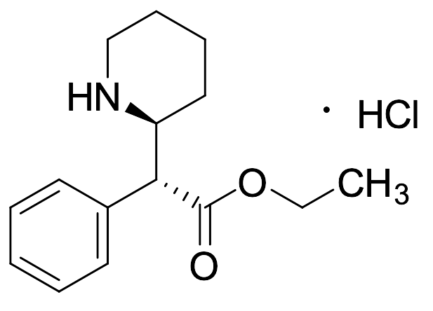 (alphaR,2S)-alpha-Phenyl-2-piperidineacetic Acid Ethyl Ester Hydrochloride